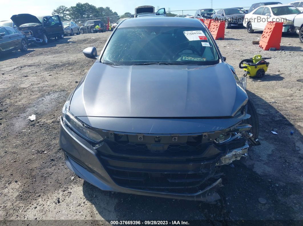 2018 Honda Accord Sport Gray vin: 1HGCV1F39JA197575