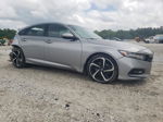 2018 Honda Accord Sport Silver vin: 1HGCV1F39JA248301