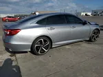 2019 Honda Accord Sport Silver vin: 1HGCV1F39KA043319