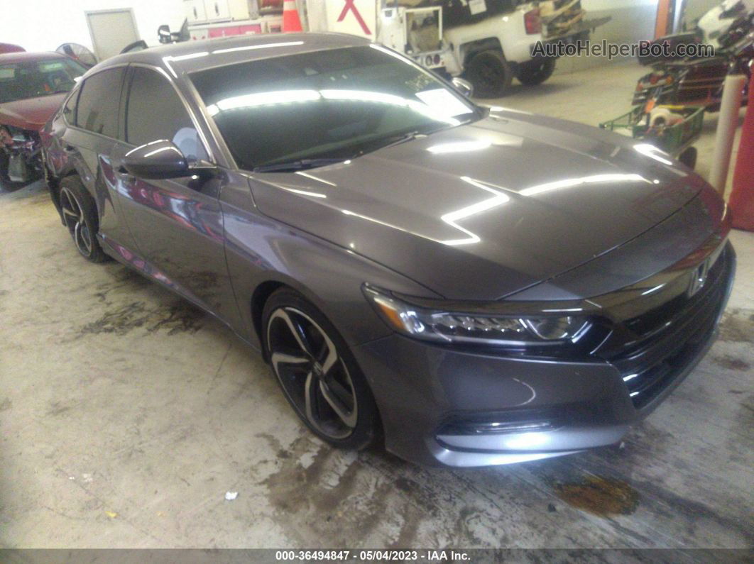 2019 Honda Accord Sedan Sport 1.5t Серый vin: 1HGCV1F39KA064235