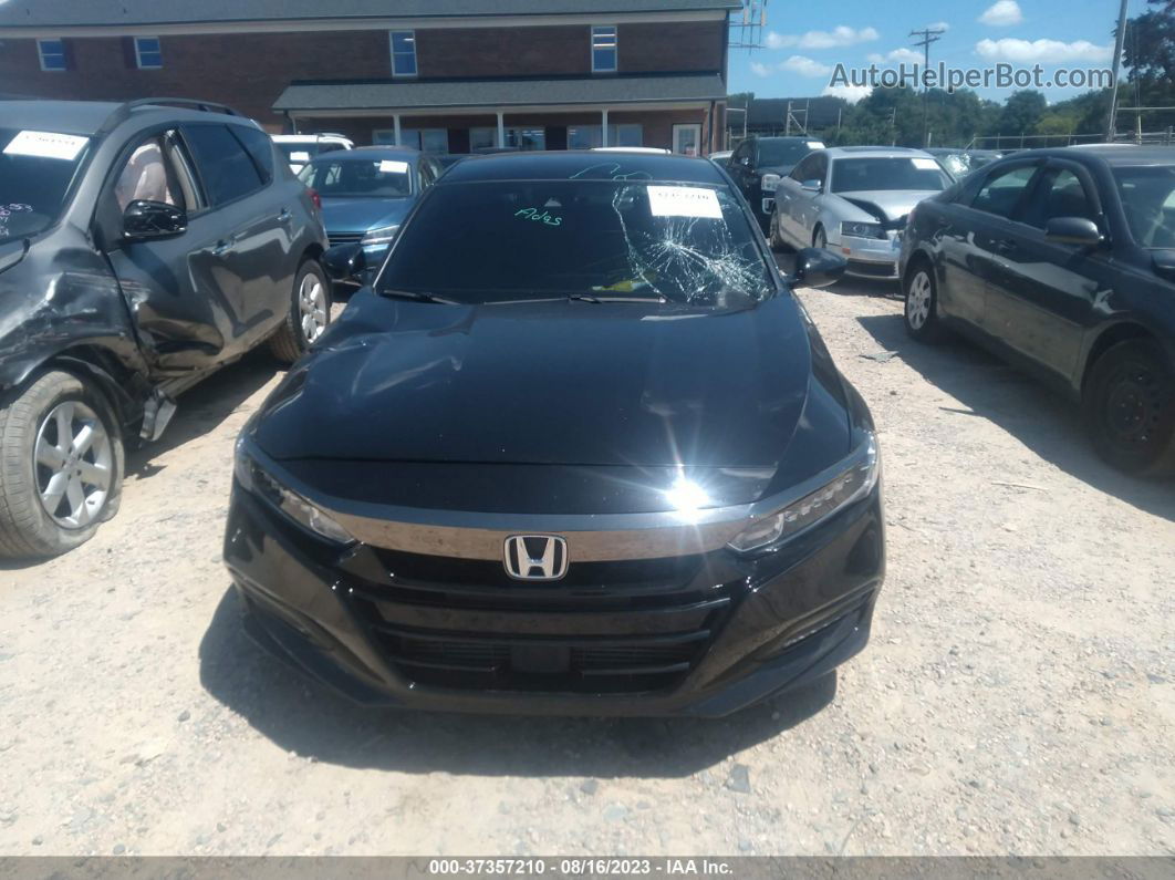 2019 Honda Accord Sedan Sport 1.5t Черный vin: 1HGCV1F39KA065885