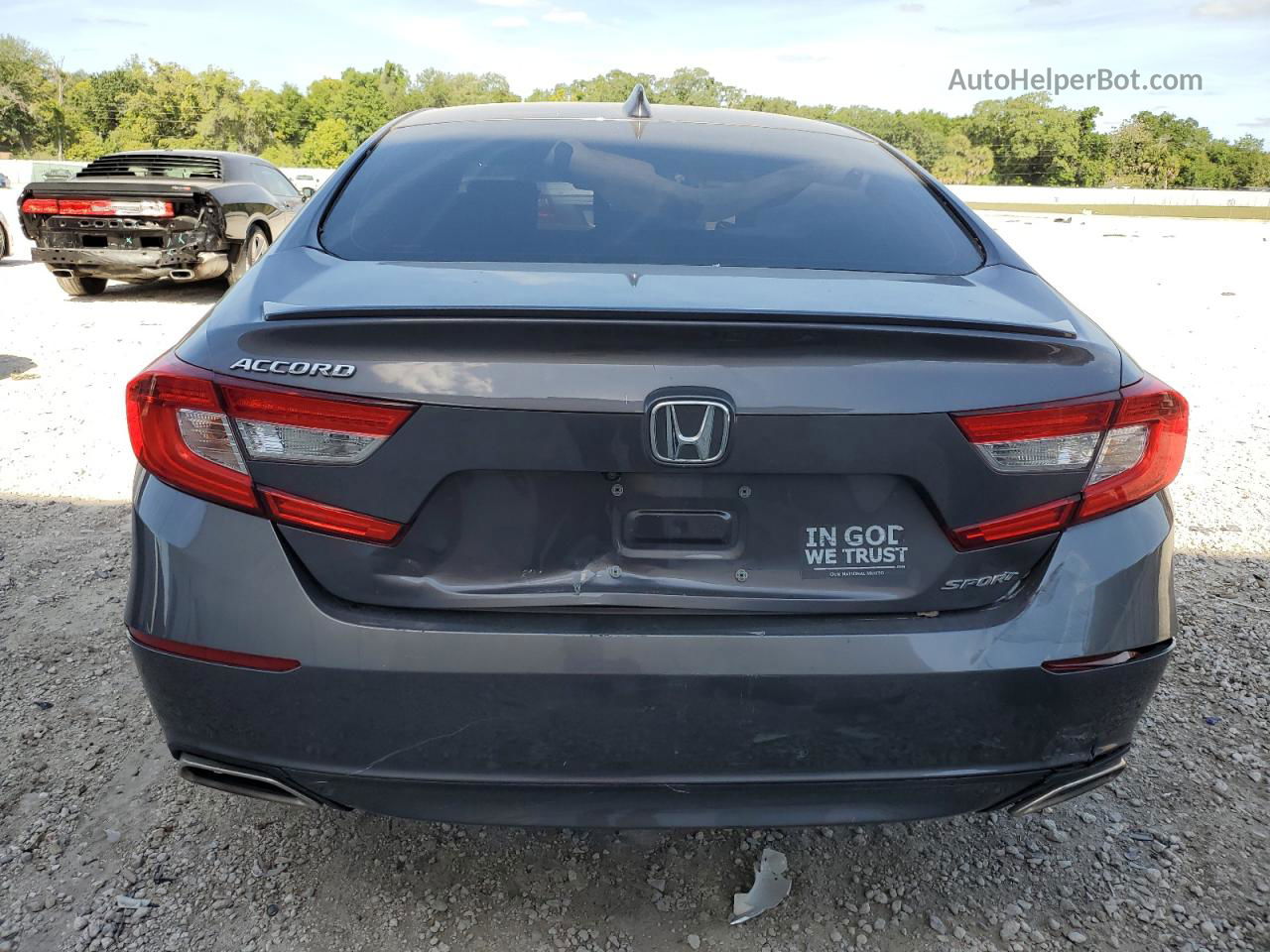 2019 Honda Accord Sport Gray vin: 1HGCV1F39KA069967