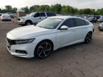 2019 Honda Accord Sport White vin: 1HGCV1F39KA081570