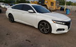 2019 Honda Accord Sport White vin: 1HGCV1F39KA081570