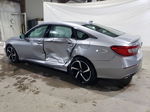 2019 Honda Accord Sport Silver vin: 1HGCV1F39KA085179