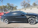 2019 Honda Accord Sedan Sport 1.5t Black vin: 1HGCV1F39KA115605