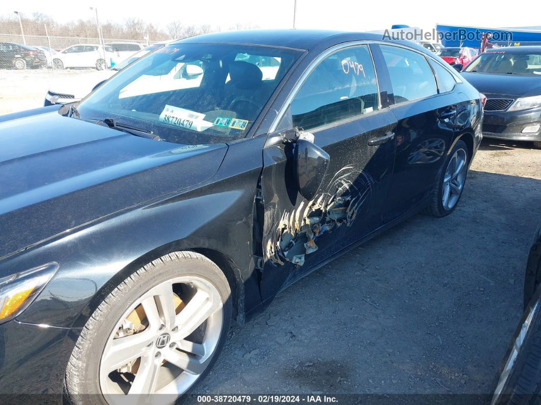 2019 Honda Accord Sport Black vin: 1HGCV1F39KA131688