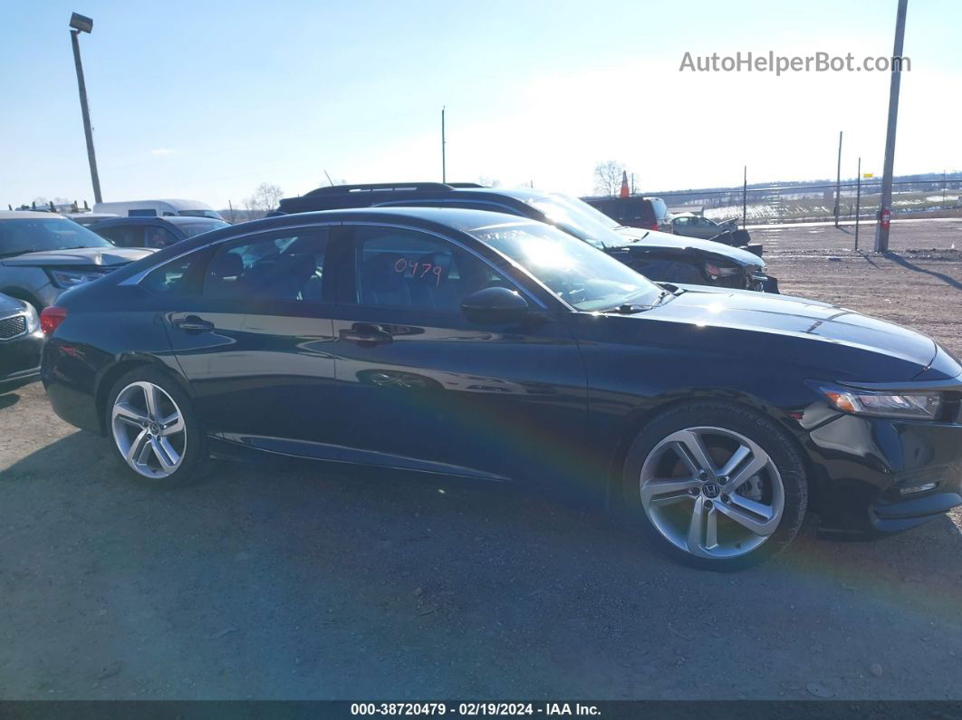 2019 Honda Accord Sport Black vin: 1HGCV1F39KA131688