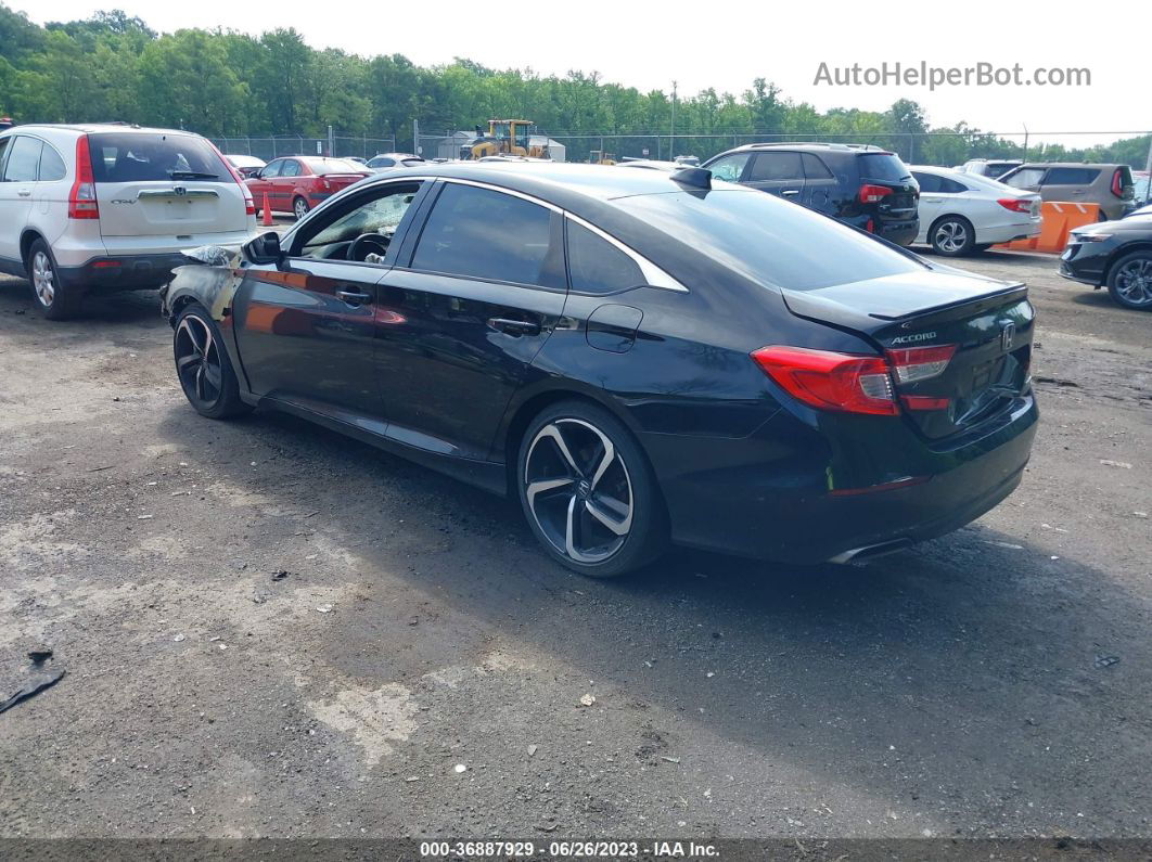 2019 Honda Accord Sedan Sport 1.5t Черный vin: 1HGCV1F39KA134476