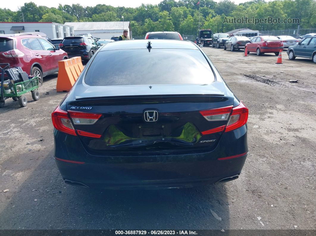 2019 Honda Accord Sedan Sport 1.5t Черный vin: 1HGCV1F39KA134476