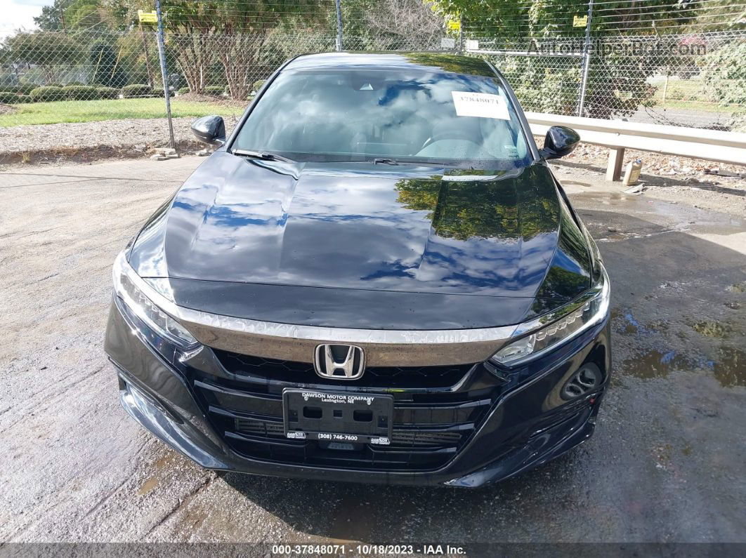 2019 Honda Accord Sport Black vin: 1HGCV1F39KA159457