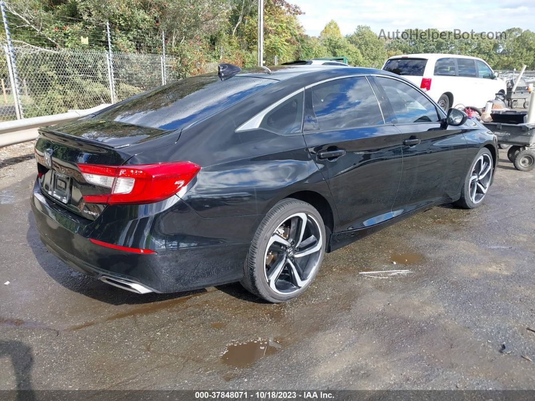 2019 Honda Accord Sport Black vin: 1HGCV1F39KA159457