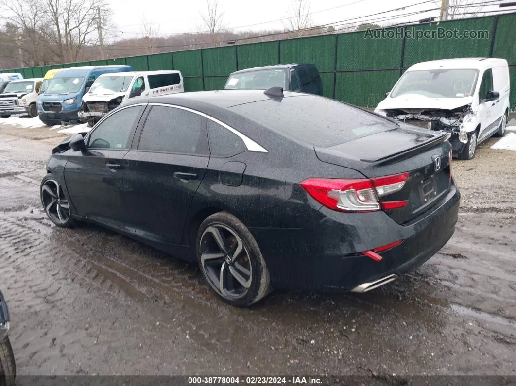 2020 Honda Accord Sport Black vin: 1HGCV1F39LA039482