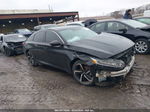 2020 Honda Accord Sport Black vin: 1HGCV1F39LA039482