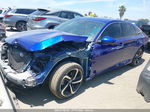 2020 Honda Accord Sedan Sport Blue vin: 1HGCV1F39LA046075