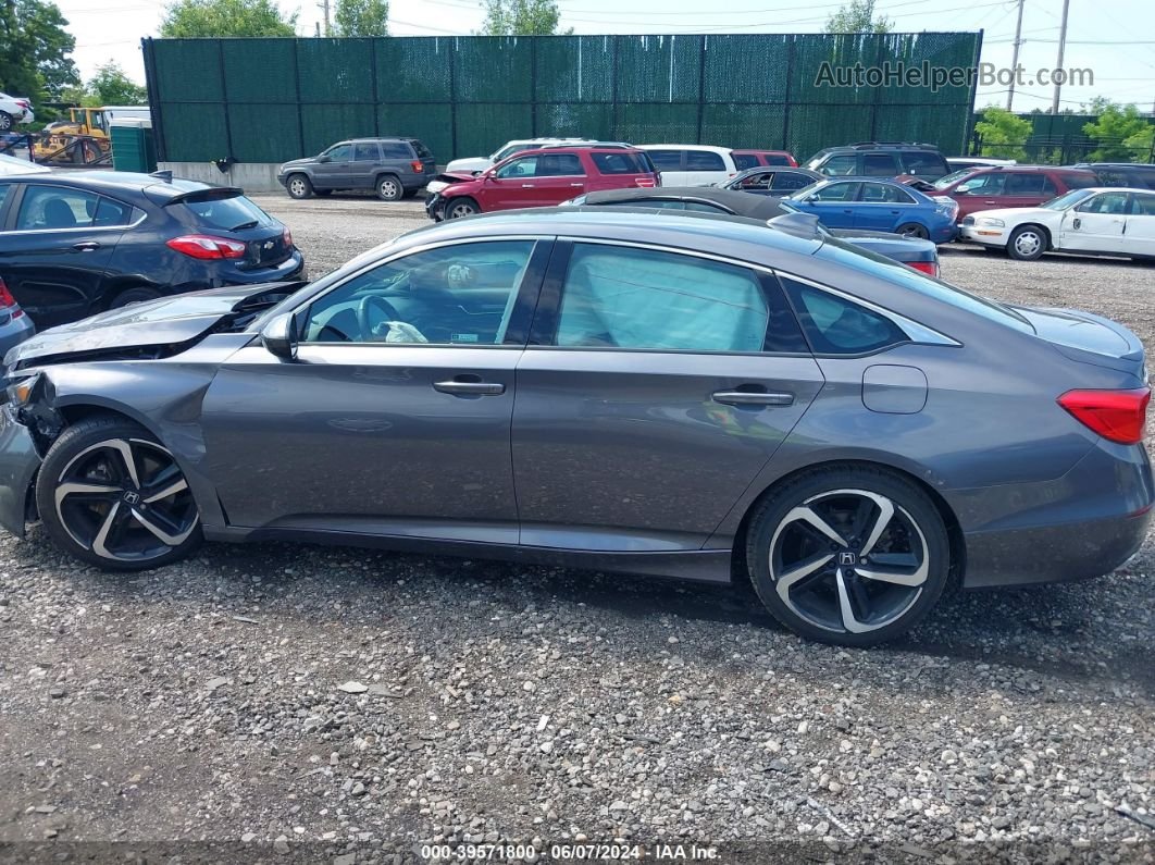 2020 Honda Accord Sport Gray vin: 1HGCV1F39LA066942