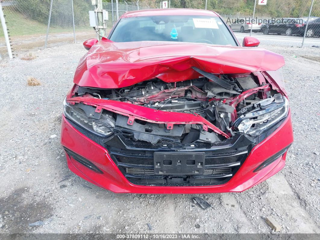 2020 Honda Accord Sedan Sport Red vin: 1HGCV1F39LA068593