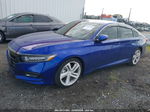 2020 Honda Accord Sport Blue vin: 1HGCV1F39LA073521