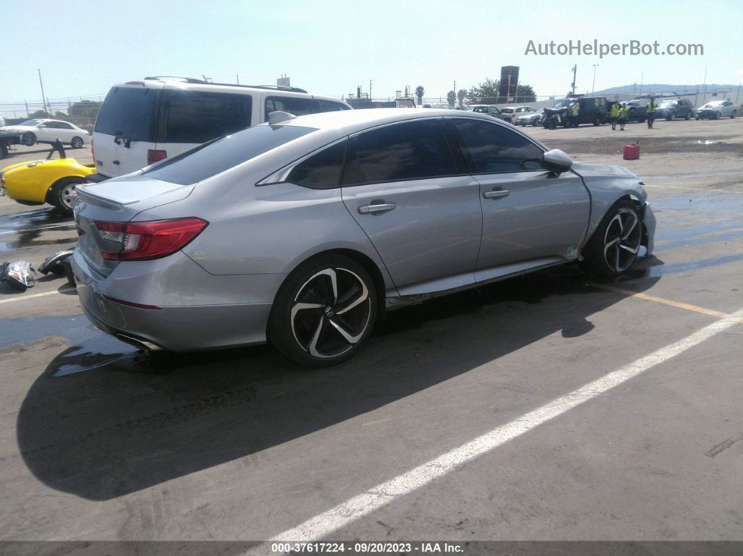 2020 Honda Accord Sedan Sport Silver vin: 1HGCV1F39LA082283