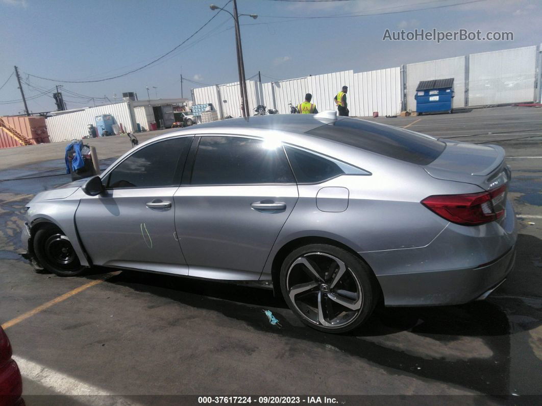 2020 Honda Accord Sedan Sport Silver vin: 1HGCV1F39LA082283