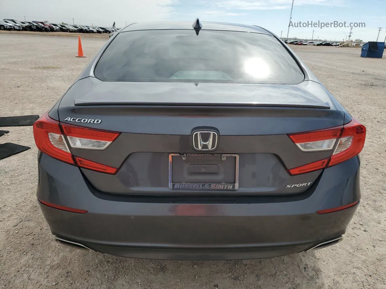 2020 Honda Accord Sport Gray vin: 1HGCV1F39LA083451