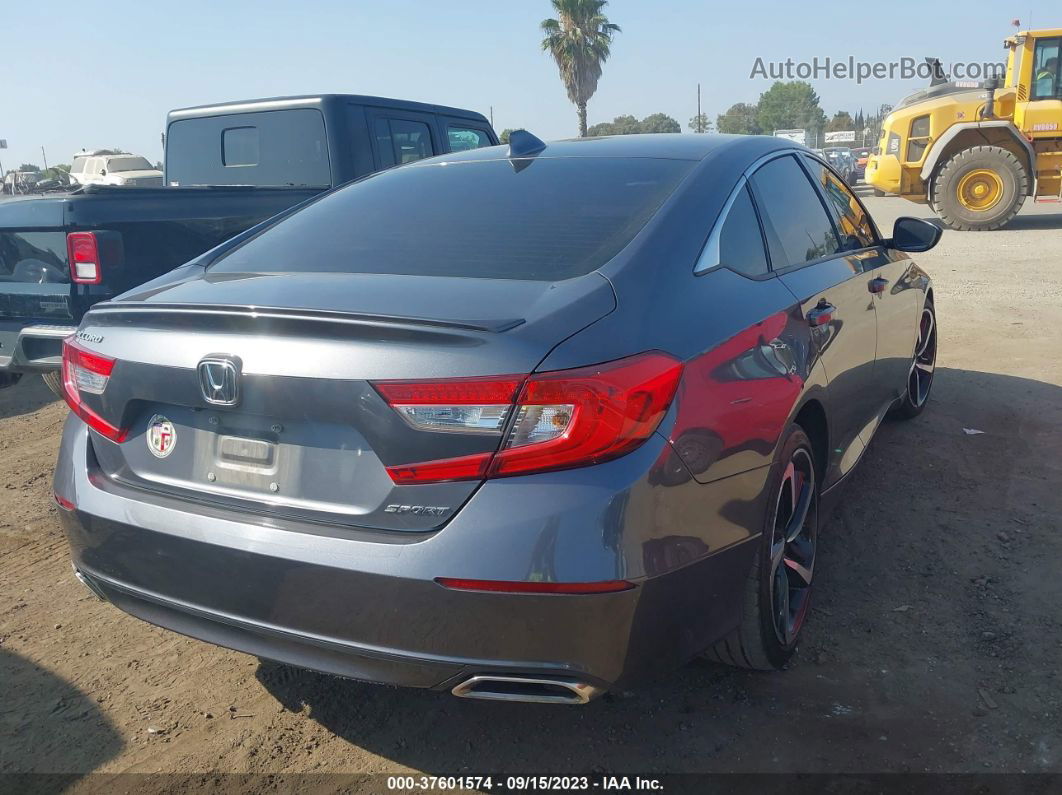 2020 Honda Accord Sedan Sport Gray vin: 1HGCV1F39LA087564