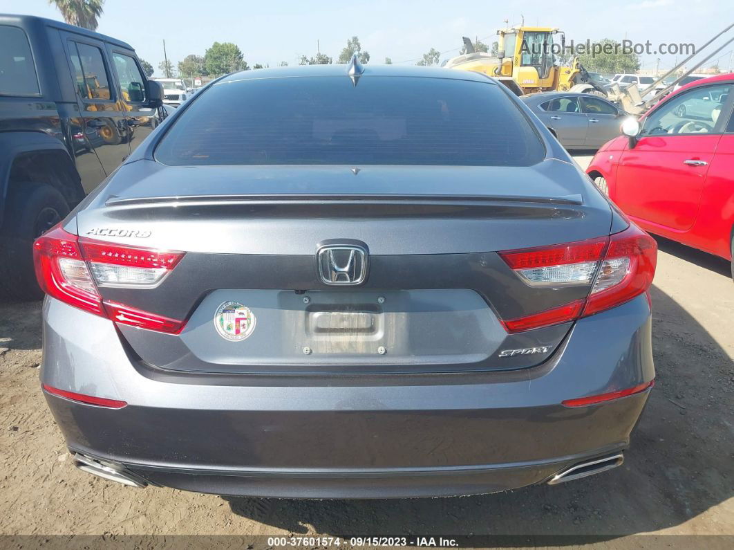 2020 Honda Accord Sedan Sport Gray vin: 1HGCV1F39LA087564