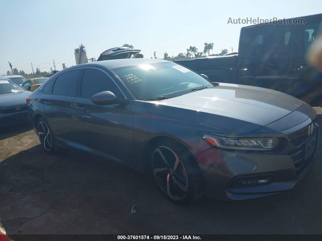 2020 Honda Accord Sedan Sport Gray vin: 1HGCV1F39LA087564