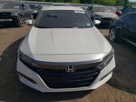 2018 Honda Accord Sport White vin: 1HGCV1F3XJA092575