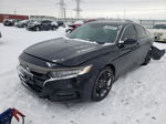 2018 Honda Accord Sport Black vin: 1HGCV1F3XJA126062