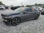 2018 Honda Accord Sport Gray vin: 1HGCV1F3XJA155707