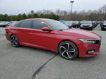 2018 Honda Accord Sport Red vin: 1HGCV1F3XJA163564