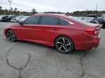 2018 Honda Accord Sport Красный vin: 1HGCV1F3XJA163564