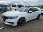 2018 Honda Accord Sport White vin: 1HGCV1F3XJA188366