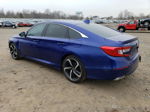 2018 Honda Accord Sport Blue vin: 1HGCV1F3XJA210379