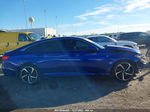 2018 Honda Accord Sport Blue vin: 1HGCV1F3XJA222290