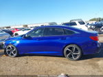 2018 Honda Accord Sport Blue vin: 1HGCV1F3XJA222290