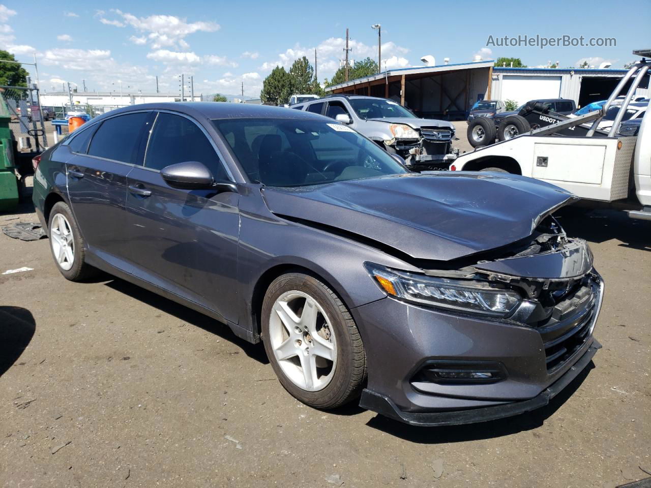 2018 Honda Accord Sport Charcoal vin: 1HGCV1F3XJA258772