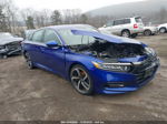 2018 Honda Accord Sport Blue vin: 1HGCV1F3XJA268718