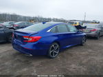 2018 Honda Accord Sport Синий vin: 1HGCV1F3XJA268718