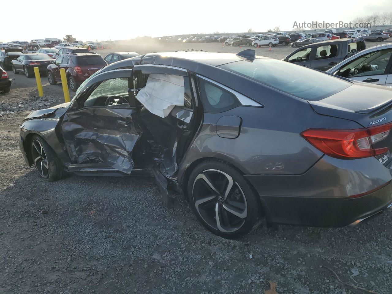 2019 Honda Accord Sport Black vin: 1HGCV1F3XKA012175