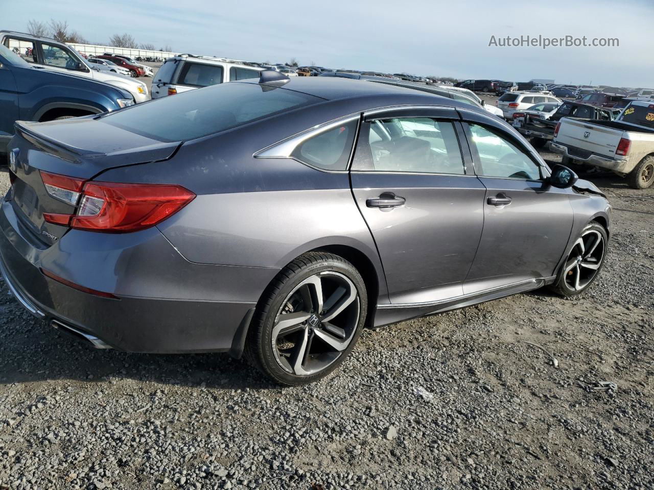 2019 Honda Accord Sport Black vin: 1HGCV1F3XKA012175