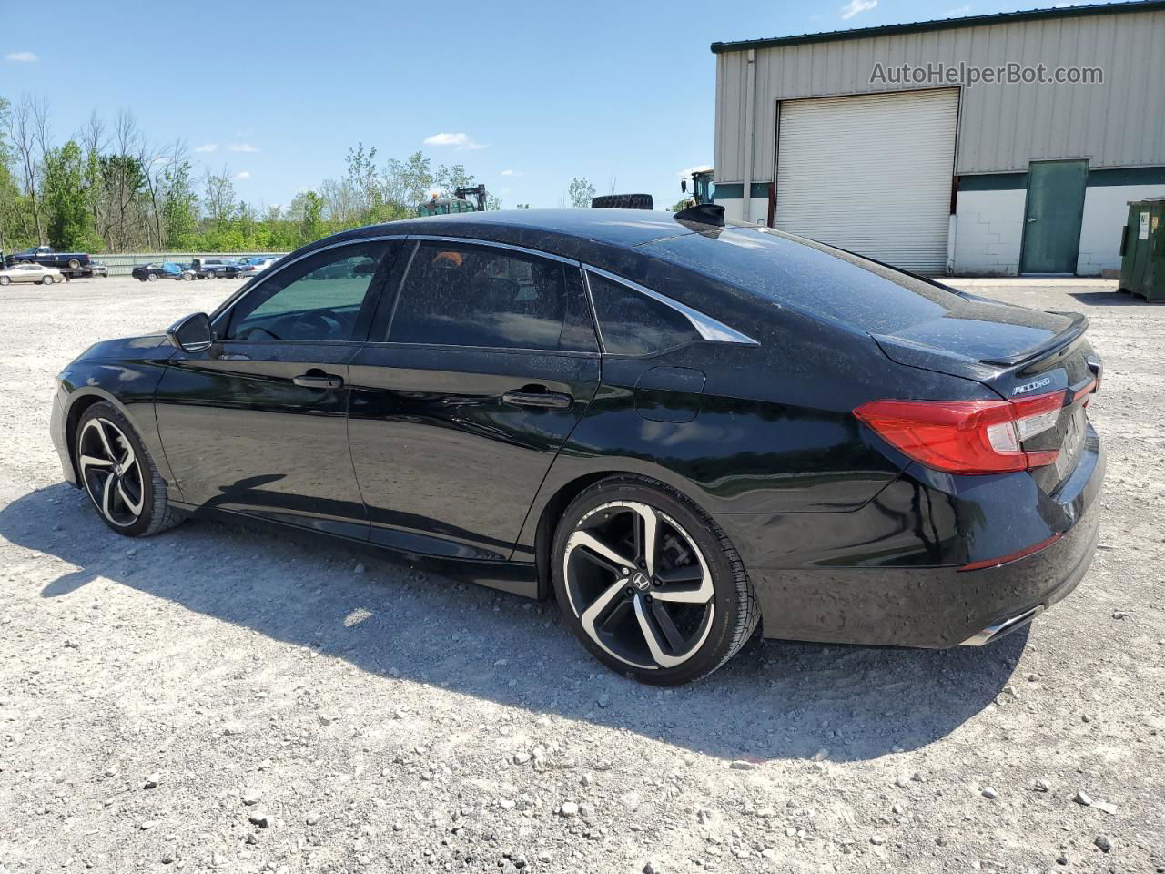 2019 Honda Accord Sport Black vin: 1HGCV1F3XKA012788