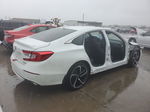 2019 Honda Accord Sport White vin: 1HGCV1F3XKA016890