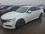 2019 Honda Accord Sport White vin: 1HGCV1F3XKA016890