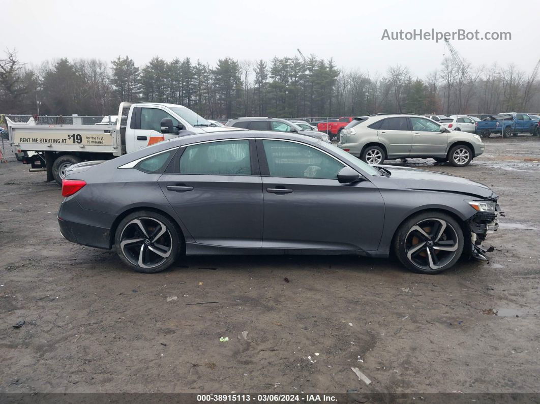 2019 Honda Accord Sport Серый vin: 1HGCV1F3XKA022267