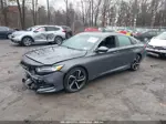 2019 Honda Accord Sport Серый vin: 1HGCV1F3XKA022267