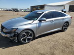 2019 Honda Accord Sport Silver vin: 1HGCV1F3XKA071159