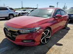 2019 Honda Accord Sport Red vin: 1HGCV1F3XKA075213