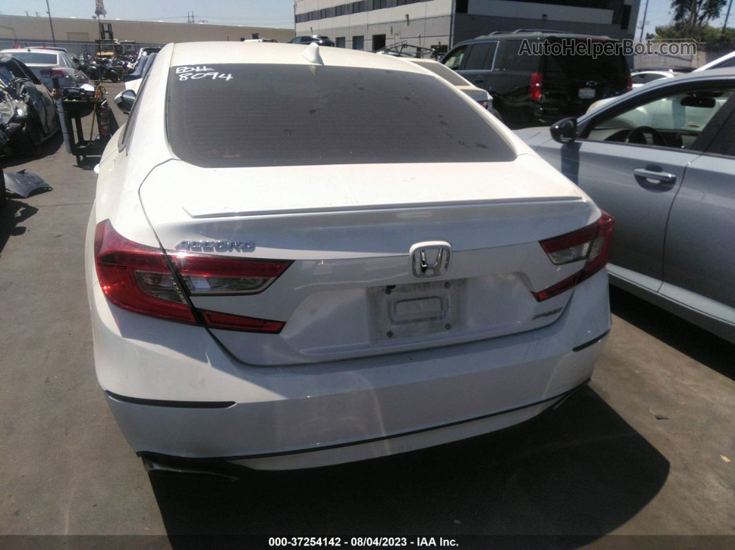 2020 Honda Accord Sedan Sport White vin: 1HGCV1F3XLA011951